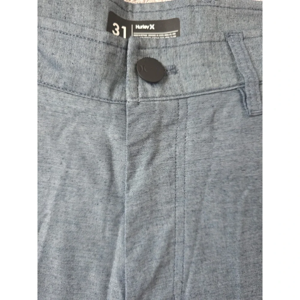 Hurley H2O-Dri Breathe Gray Hybrid Shorts Size 31. Men's 19